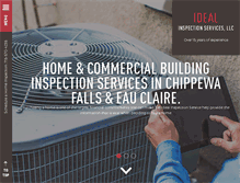 Tablet Screenshot of idealinspectionservices.com
